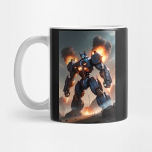 German Shepard Robot Mug